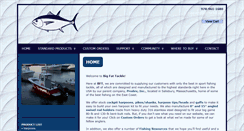 Desktop Screenshot of bigfattackle.com